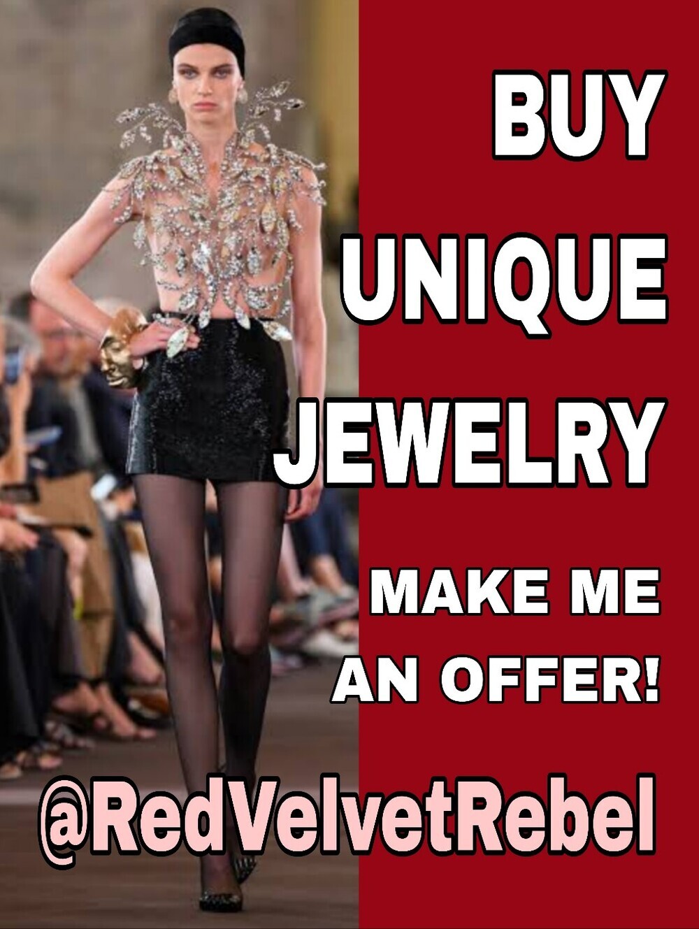 ❤️ SHOP AVANT GARDE JEWELRY! @REDVELVETREBEL